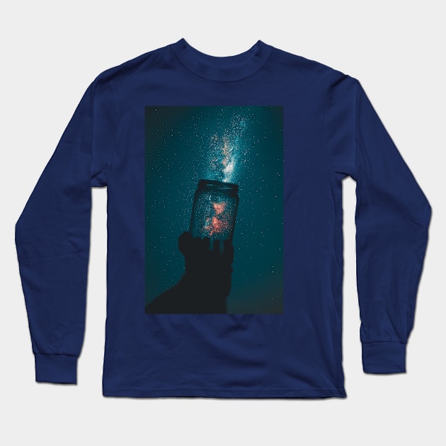 Cool jar of universe Long Sleeve T-Shirt by BrokenTrophies